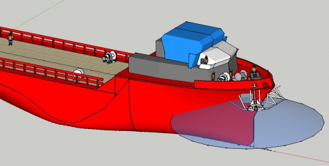 Four Point Mooring System.